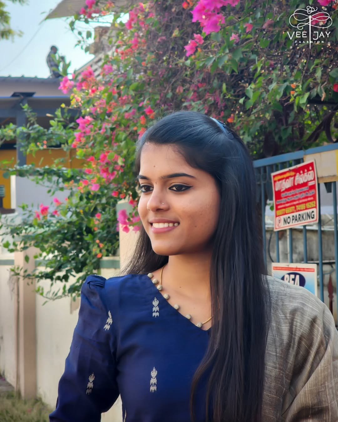 elegant navy blue raw silk suit set with golden border dupatta elegant navy blue raw silk suit set with golden border dupatta