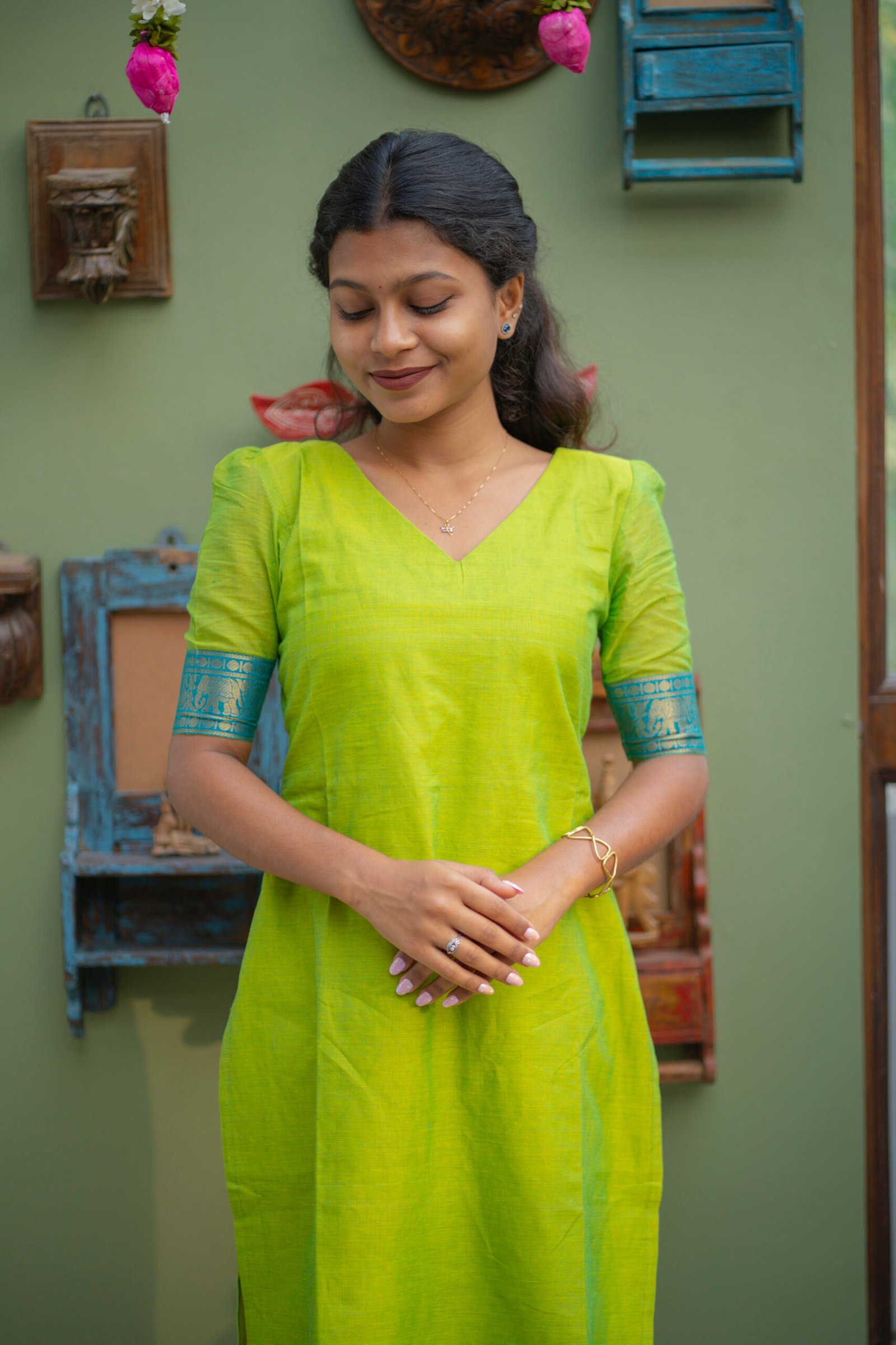 chattinad cotton kurti